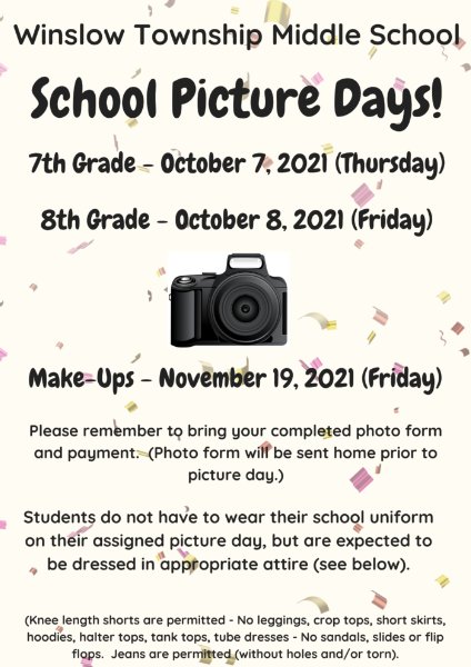 Picture Day for 7th Graders